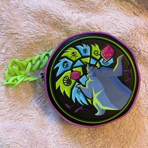 Disney Loungefly Oogie Boogie Purse AND Oogie Boogie POP FUNKO BUNDLE